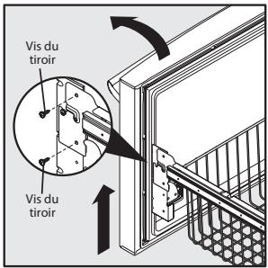 FRIGIDAIRE FGHB2878LP - Pourmettre lacaisse de niveau au moyen des roulettes avant(certainsmodles)： - 2