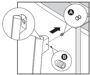 FRIGIDAIRE FGHB2878LP - Assembler les poignées du réfrigérateur - 1