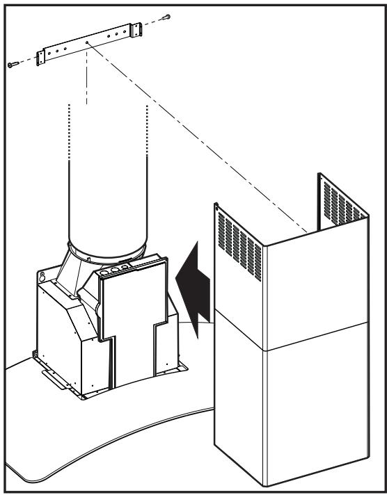 FRIGIDAIRE RH30WC60G - Monter le conduit de cheminée - 1
