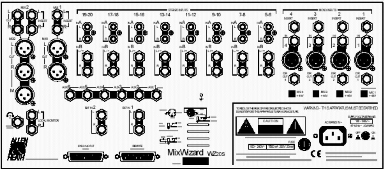 ALLEN & HEATH ALLEN & HEATH WZ20S - VUE GENERALE DE LA Mix Wizard WZ20S - 2