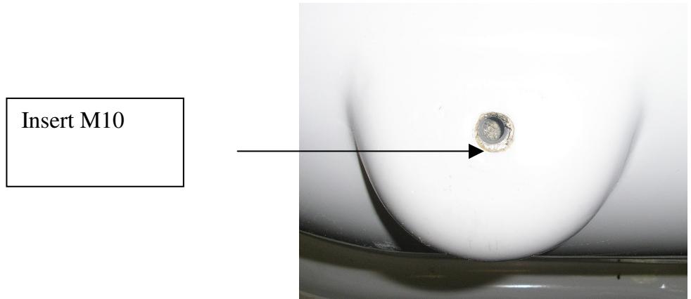 LAZER BAIGNOIRE RETRO - A/ Fixez les pieds de la baignoire - 1