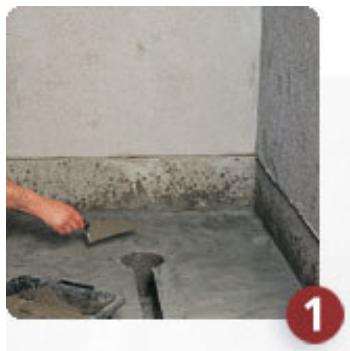 LAZER FIDJI - Instruction de pose pour une douche plein pied - 1
