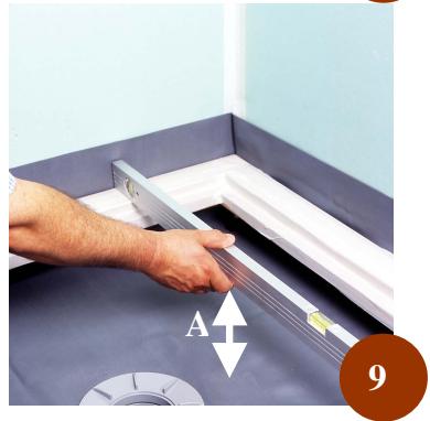 LAZER FIDJI - Instruction de pose pour une douche plein pied - 9