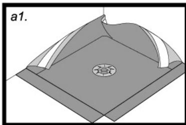 LAZER ISOTANCHE CHANTIER - RÉalisér un pli mouchoir dans les angles - 1