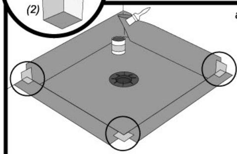 LAZER ISOTANCHE CLASSIC PRO - RÉalisér un pli mouchoir dans les angles - 4