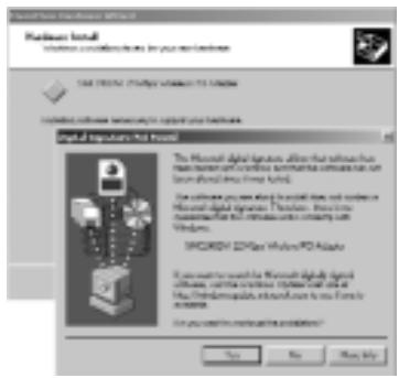 SMC 2402W - Windows 2000 - installation du driver - 6