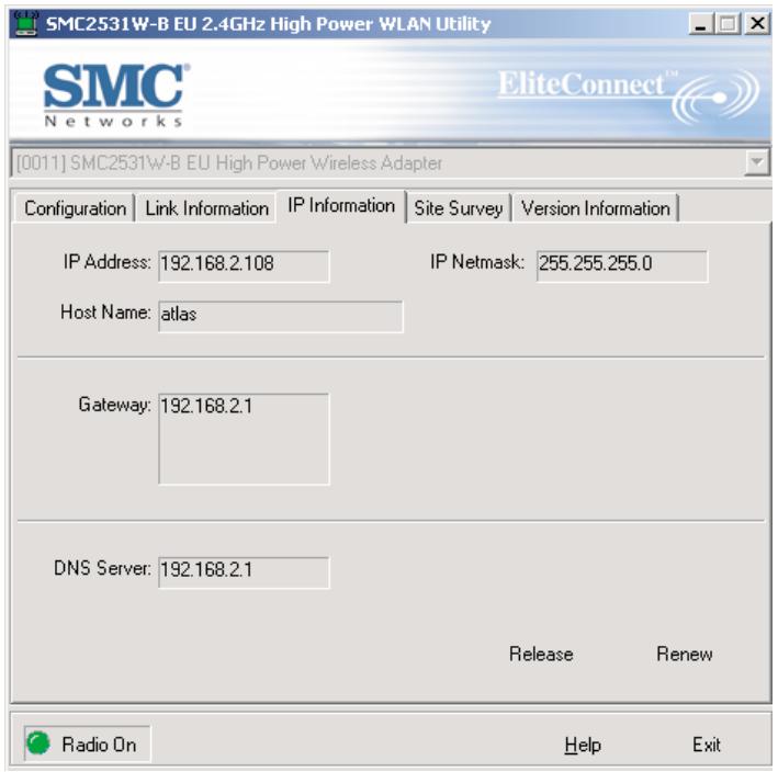 SMC 2531W-B - Informations IP - 1