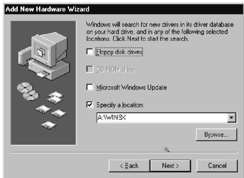 SMC 2602W - Installation sous windows 95/98/2000 - 2