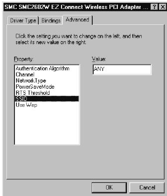 SMC 2602W - Installation sous windows 95/98/2000 - 10