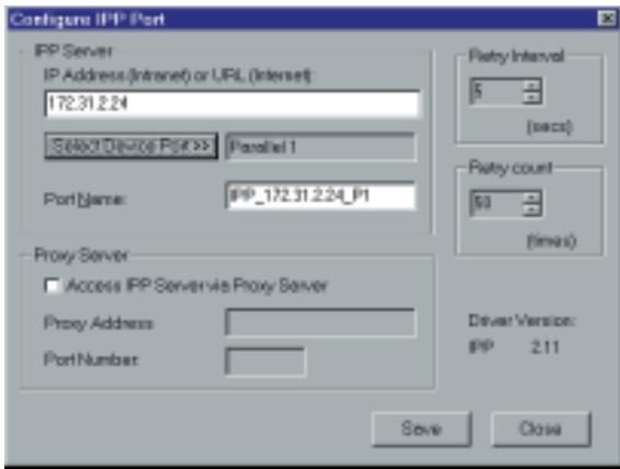 SMC 2622W-P - Configuration du client IPP - windows 95/98/me/nt 4.0 - 1
