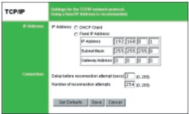 SMC 2622W-P - Connexion au serveur d'impression - 2