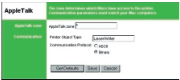 SMC 2622W-P - Connexion au serveur d'impression - 1