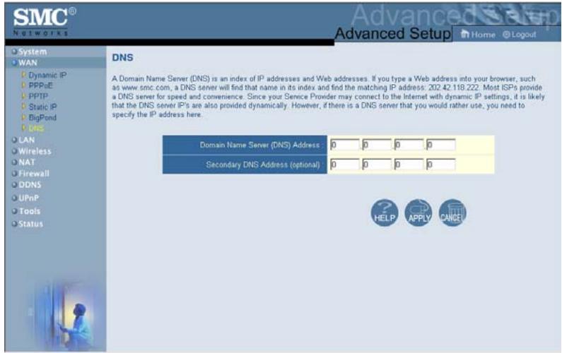 SMC 2804WBR - DNS - 1
