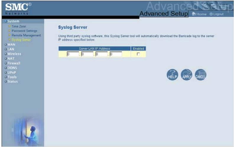 SMC 2804WBR - Syslog Server (Serveur Syslog ) - 1