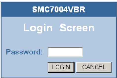 SMC 7004VBR - Accès à l'administration du routeur barricade™ - 1