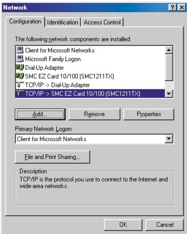 SMC 7004VWBR - Étape 1. configuration des paramètres tcp/ip - 3
