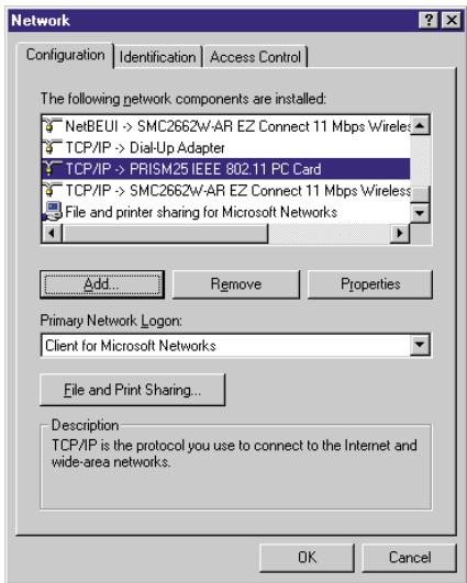 SMC 7004VWBR - Configuration de tcp/ip pour le routeur barricade sans fil - 1