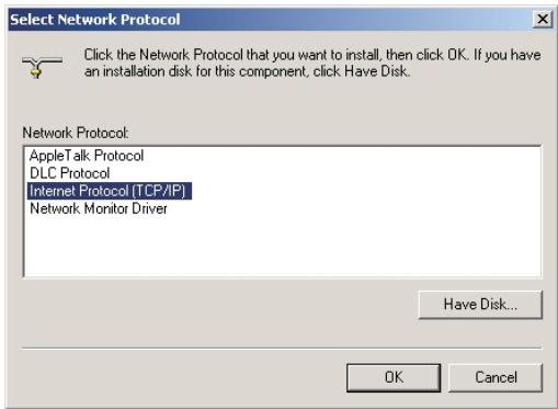 SMC 7004VWBR - Installation de tcp/ip - 4