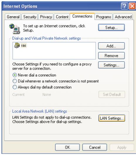 SMC 7004VWBR - Étape 2. désactivation du proxy HTTP - 2
