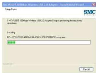 SMC WUSBT-G - Software Installation - 4