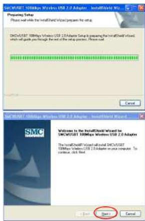 SMC WUSBT-G - Softwareinstallation - 1
