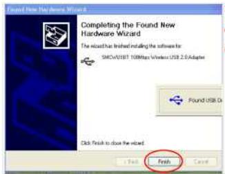 SMC WUSBT-G - Installation du logiciel - 12