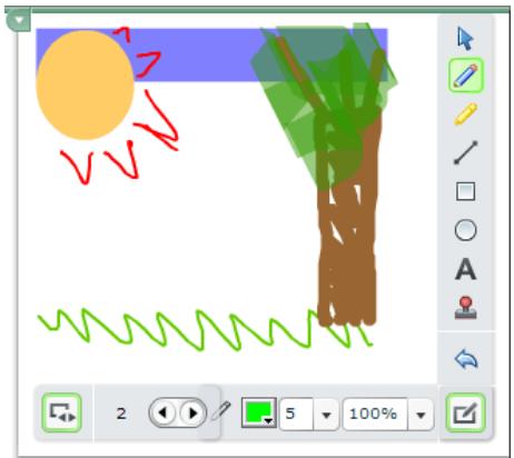 MACROMEDIA BREEZE LIVE-A L INTENTION DES PARTICIPANTS AUX REUNIONS - Le module tableau blanc - 1