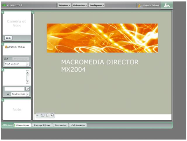 MACROMEDIA BREEZE LIVE-A L INTENTION DES PARTICIPANTS AUX REUNIONS - Le module contenu - 1