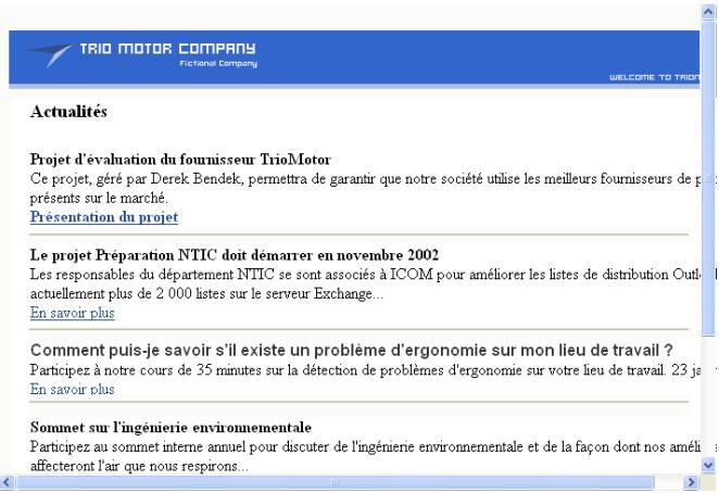 MACROMEDIA CONTRIBUTE 3-UTILISATION ET ADMINISTRATION DE CONTRIBUTE - Ajout et suppression d'une barre horizontale - 1