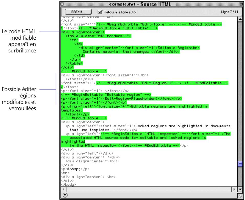 MACROMEDIA DREAMWEAVER 2-UTILISATION DE DREAMWEAVER - Affichage de codes HTML modifiables et verrouillés - 1