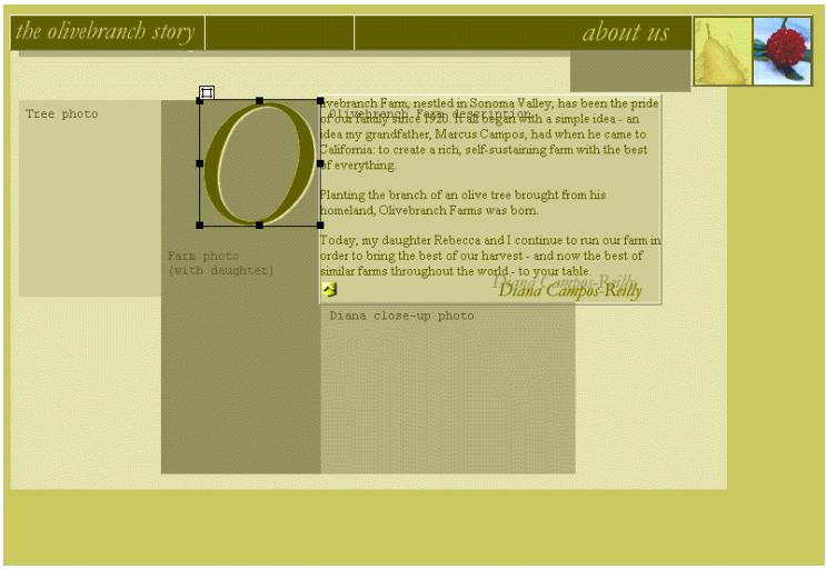 MACROMEDIA DREAMWEAVER 2-UTILISATION DE DREAMWEAVER - Pour positionner les calques sur la page : - 3