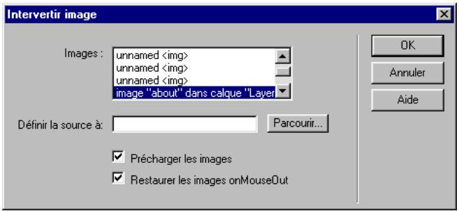 MACROMEDIA DREAMWEAVER 2-UTILISATION DE DREAMWEAVER - Pour associer un comportement à un élément graphique de la page : - 1