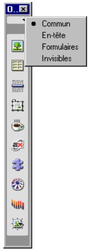 MACROMEDIA DREAMWEAVER 2-UTILISATION DE DREAMWEAVER - Utilisation de la palette d'objects - 1