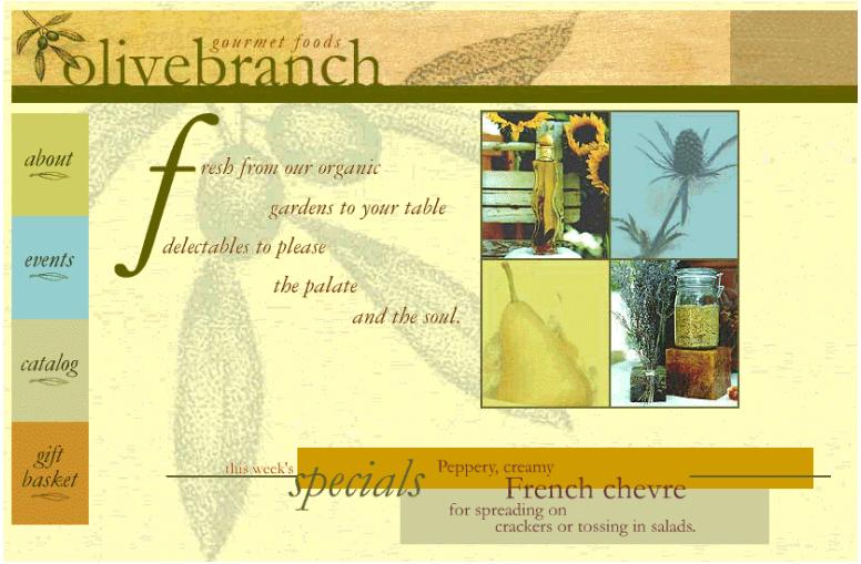 MACROMEDIA DREAMWEAVER 2-UTILISATION DE DREAMWEAVER - Pour afficher le site Olivebranch acheve : - 1