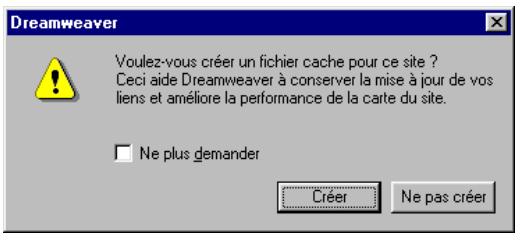 MACROMEDIA DREAMWEAVER 2-UTILISATION DE DREAMWEAVER - Pour creer un site local : - 2
