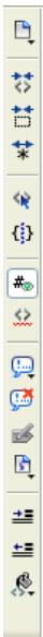 MACROMEDIA DREAMWEAVER 8-UTILISATION DE DREAMWEAVER - La barre d'outils de codage - 1