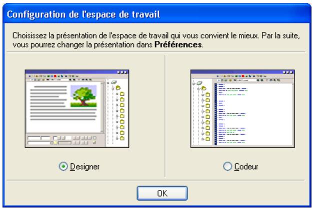 MACROMEDIA DREAMWEAVER MX 2004-BIEN DMARRER AVEC DREAMWEAVER - Pour passer à l'espace de travail de codage : - 2
