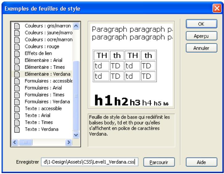 MACROMEDIA DREAMWEAVER MX 2004-BIEN DMARRER AVEC DREAMWEAVER - Pour créer une feuille de style CSS : - 2