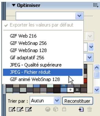 MACROMEDIA FIREWORKS 8-BIEN DMARRER AVEC FIREWORKS - Optimisation du document - 4