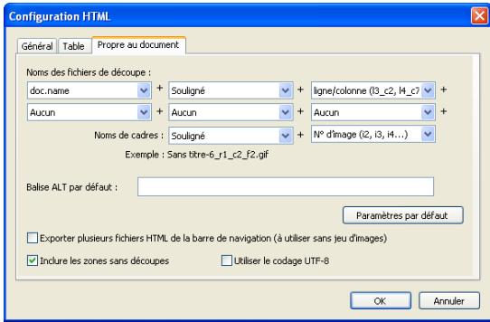 MACROMEDIA FIREWORKS 8-BIEN DMARRER AVEC FIREWORKS - Définition des préférences HTML - 3
