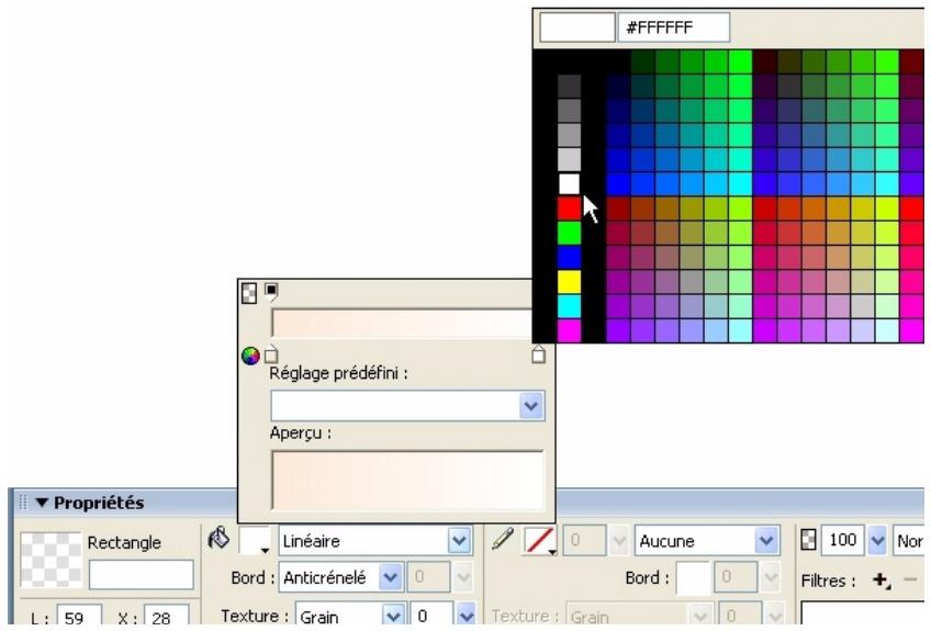 MACROMEDIA FIREWORKS 8-BIEN DMARRER AVEC FIREWORKS - Création d'un arrêté-plan contrasté pour le logo - 4