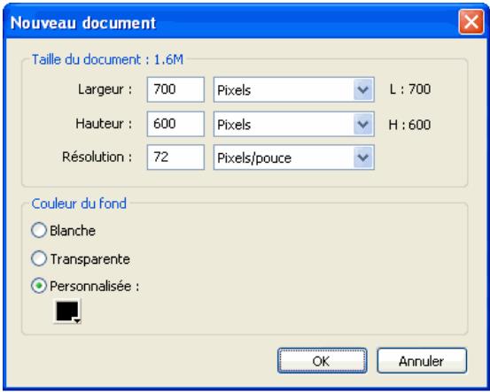 MACROMEDIA FIREWORKS 8-BIEN DMARRER AVEC FIREWORKS - Création et sauvegarde d'un nouveau document - 1