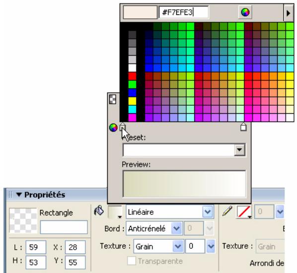 MACROMEDIA FIREWORKS 8-BIEN DMARRER AVEC FIREWORKS - Création d'un arrêté-plan contrasté pour le logo - 3