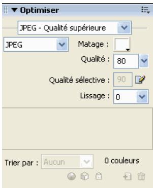 MACROMEDIA FIREWORKS 8-BIEN DMARRER AVEC FIREWORKS - Optimisation et aperçu de l'image - 1