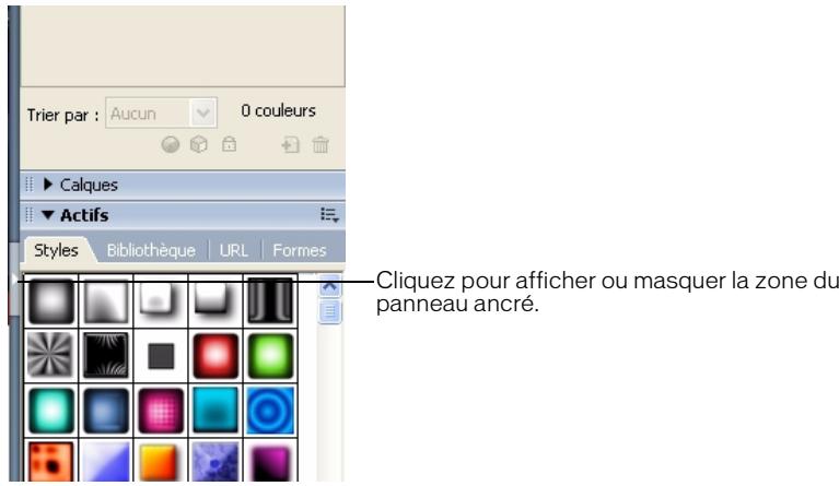 MACROMEDIA FIREWORKS 8-UTILISATION DE FIREWORKS - Pour ouvrir un panneau : - 1