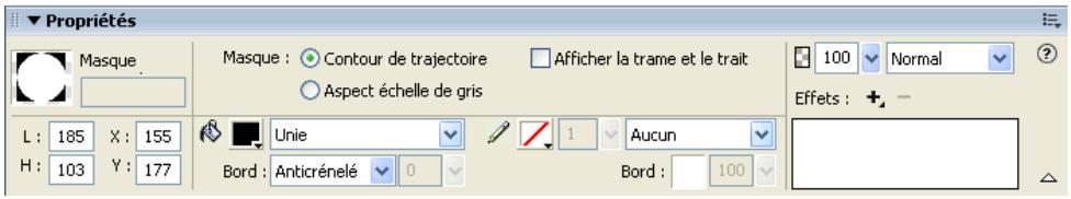 MACROMEDIA FIREWORKS 8-UTILISATION DE FIREWORKS - Sélection de masques et d'objets masqués à l'aide de vignettes de masques - 2