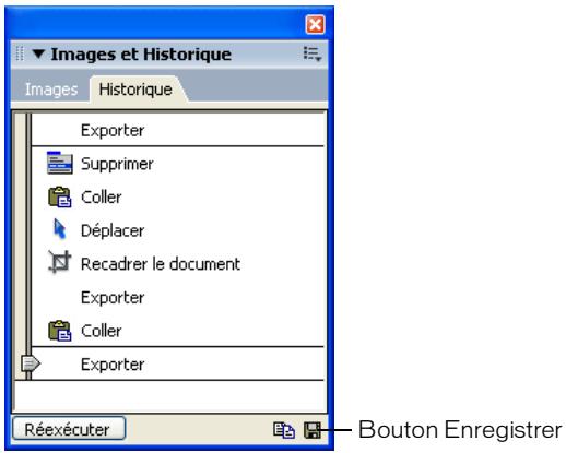MACROMEDIA FIREWORKS 8-UTILISATION DE FIREWORKS - Pour enregistrer des paramètres de filtré en tant que commande : - 1