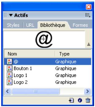 MACROMEDIA FIREWORKS 8-UTILISATION DE FIREWORKS - Pour importer des symboles d'un autre fichier dans le document actif : - 1