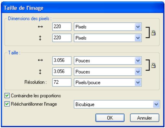 MACROMEDIA FIREWORKS MX 2004-BIEN DMARRER AVEC FIREWORKS - Pour redimensionner un document et son contenu : - 1