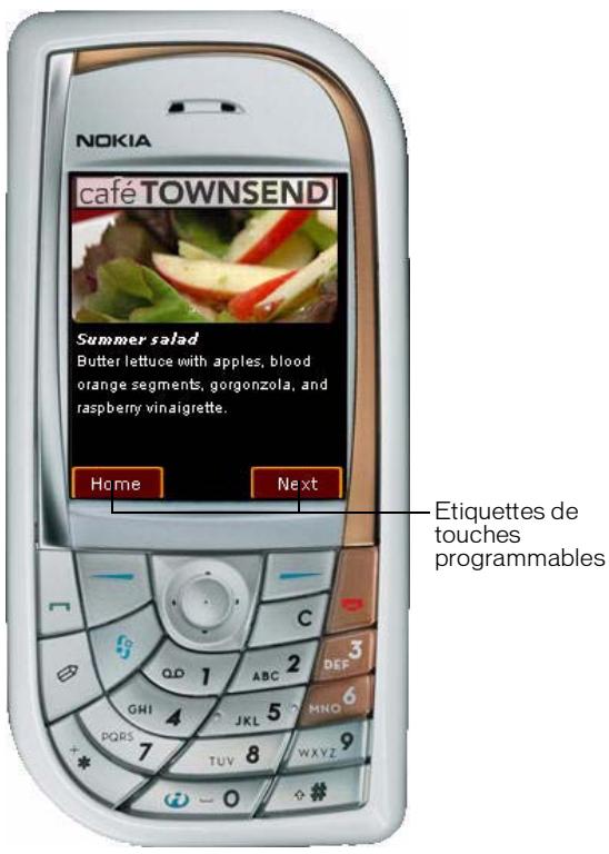 MACROMEDIA FLASH 8-DEVELOPPEMENT D APPLICATIONS FLASH LITE - Utilisation des touches programmables - 1